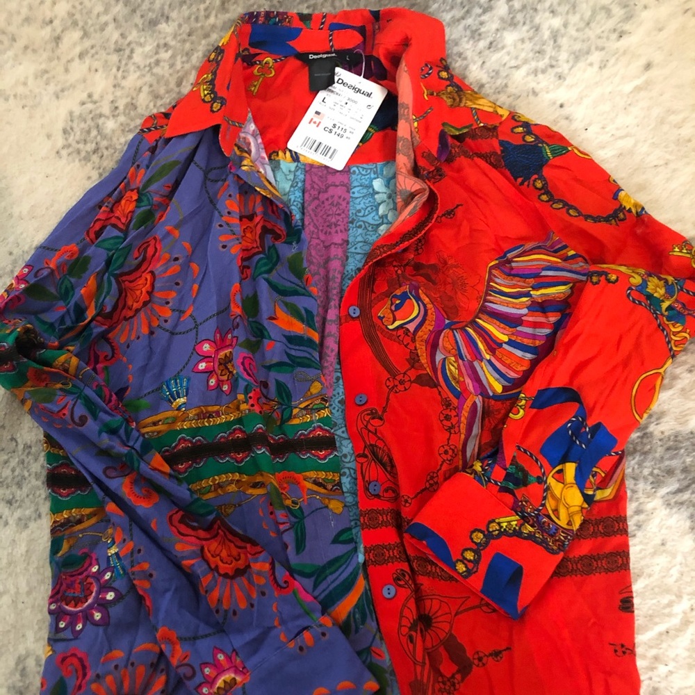 Brand new Desigual long sleeve
